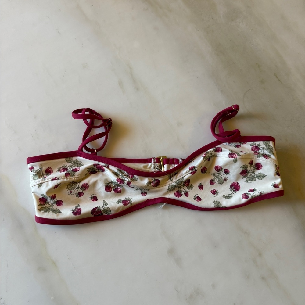 Frankie’s Bikini Lane Bandeau Bikini Top - Picture 3 of 4